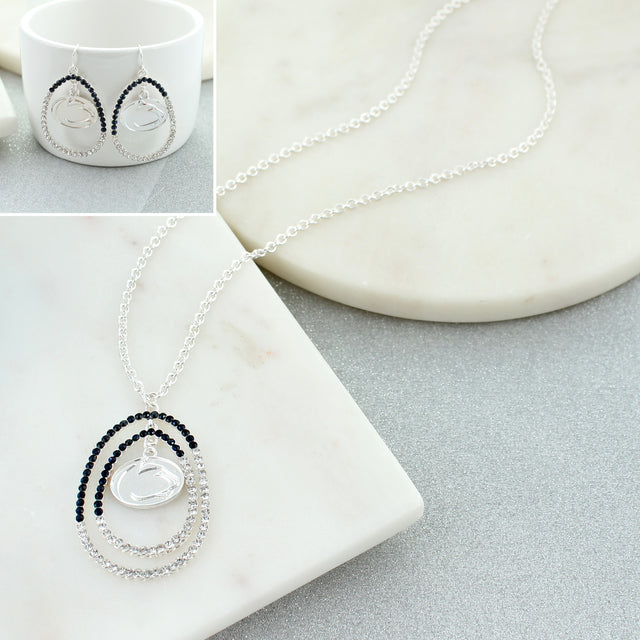 Penn State Crystal Loop Gift Set