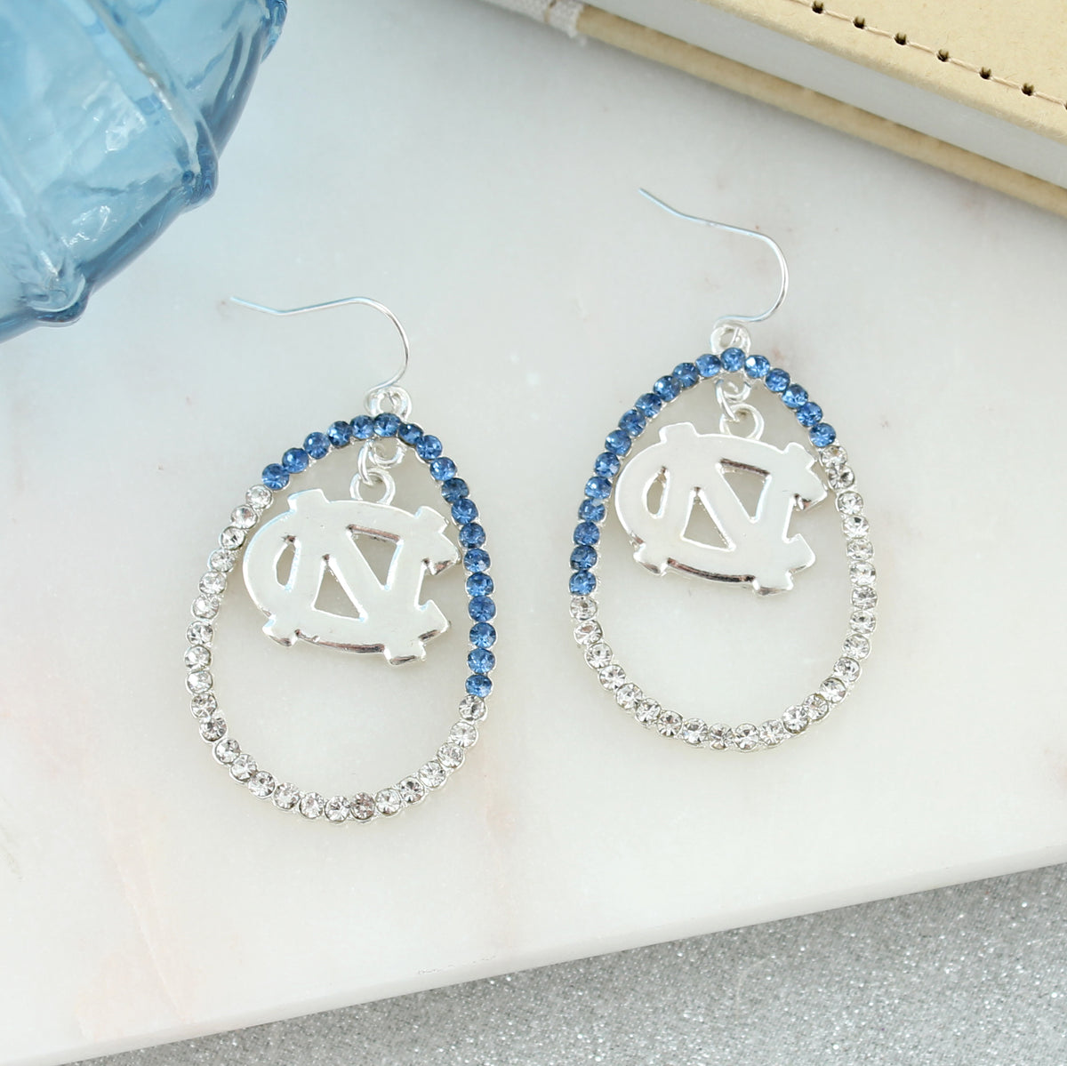 North Carolina Crystal Loop Gift Set