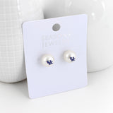 Kentucky Logo Pearl Stud Earrings