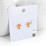 Tennessee Enamel Logo Stud Earrings