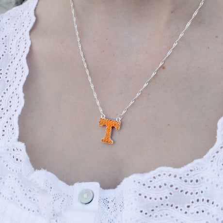 Tennessee Crystal Logo Necklace