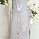 18” Tennessee Gold & Enamel Logo Necklace
