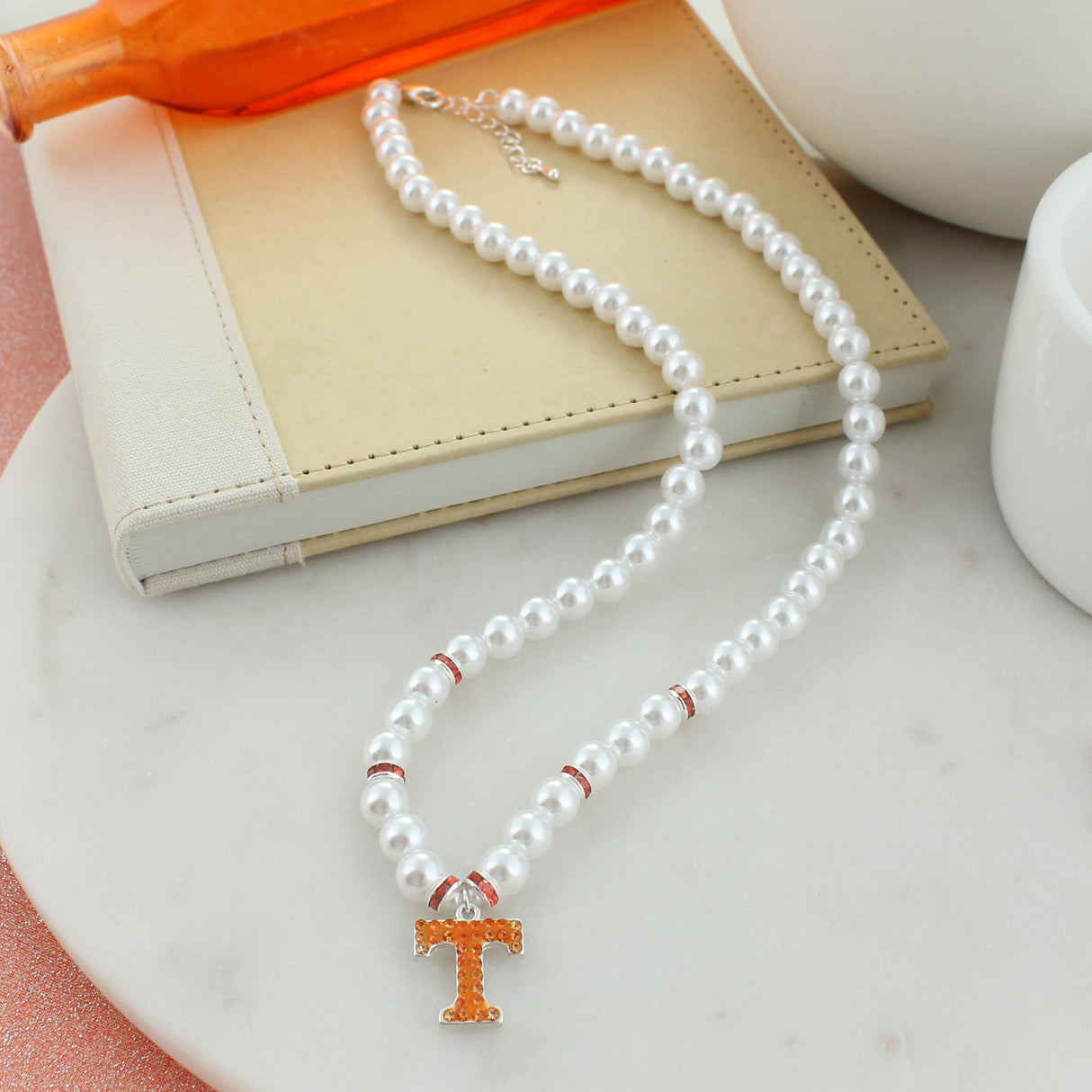 Tennessee Pearl & Crystal Logo Gift Set