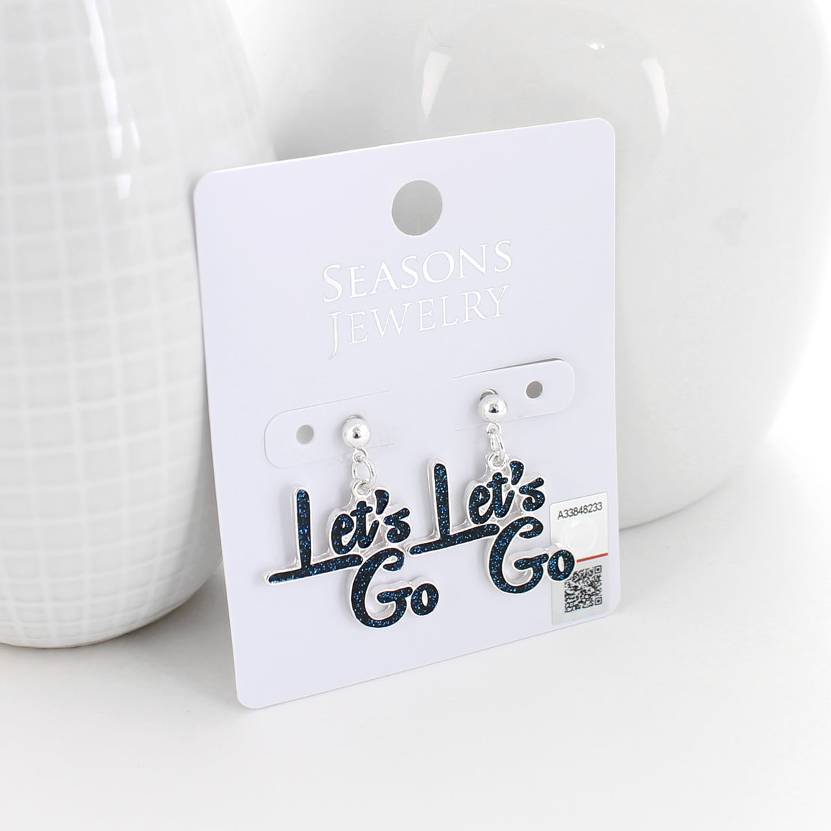 West Virginia Slogan Earrings