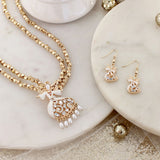 Crystal Angel Earrings