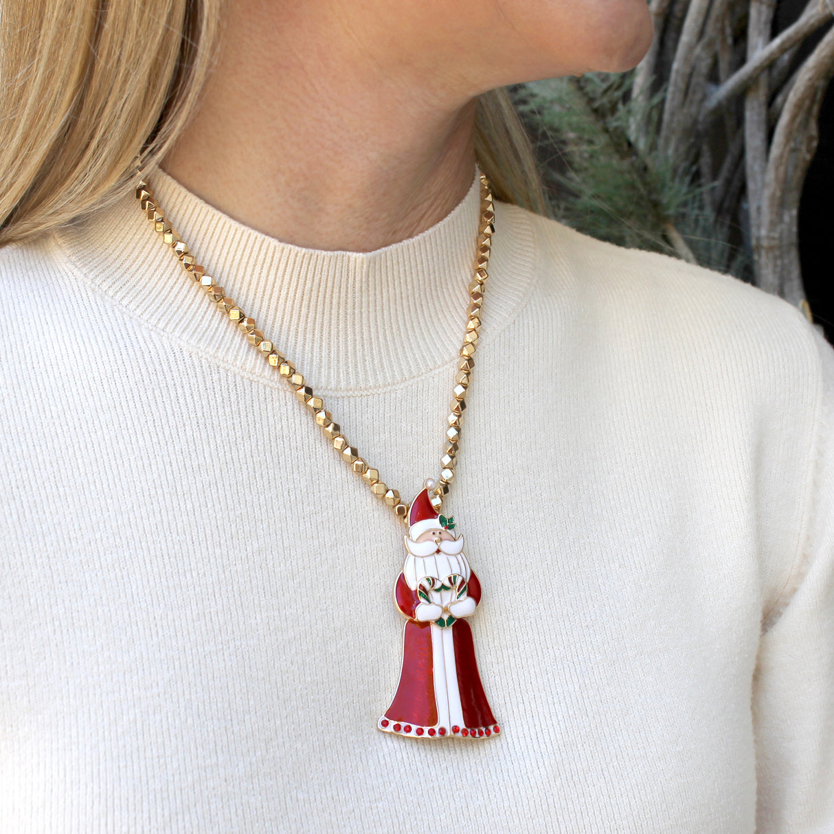 Saint Nick Dangle Pin/Pendant