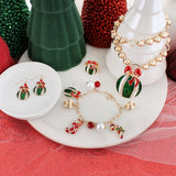 Vintage Crystal Ornament Earrings
