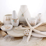 Crystal Starfish Wire Bangle Bracelet