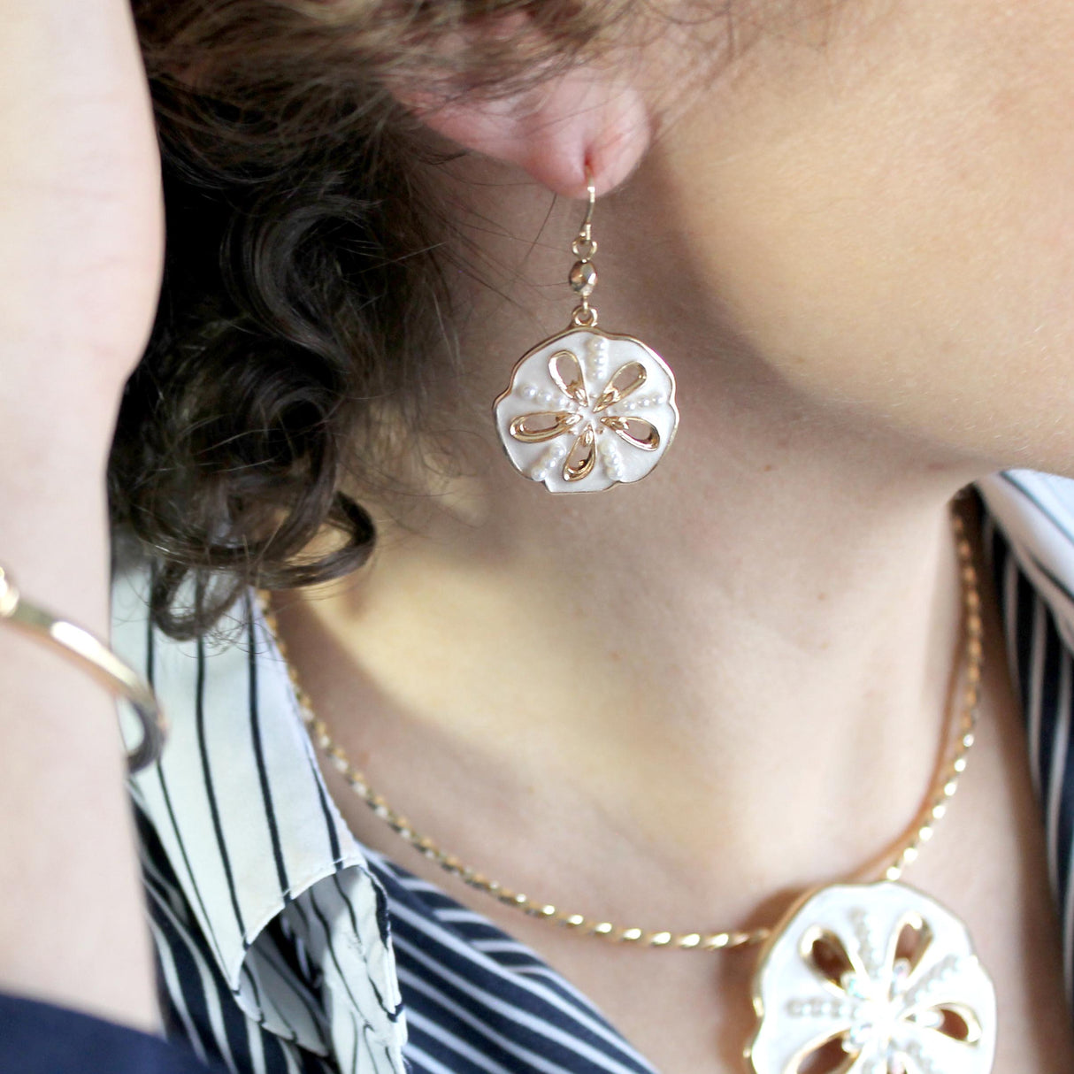 Sand Dollar Earrings