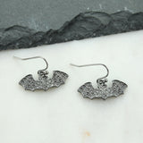 Gunmetal Crystal Bat Halloween Gift Set