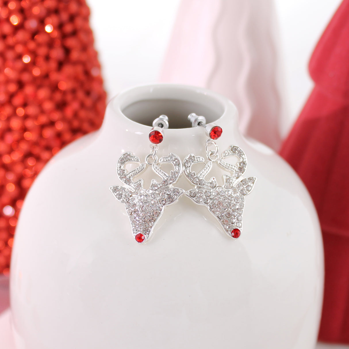 Crystal Reindeer Gift Set