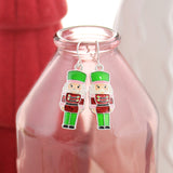 Cotton Candy Nutcracker Earrings