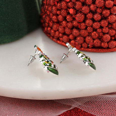 Ceramic Tree Earrings