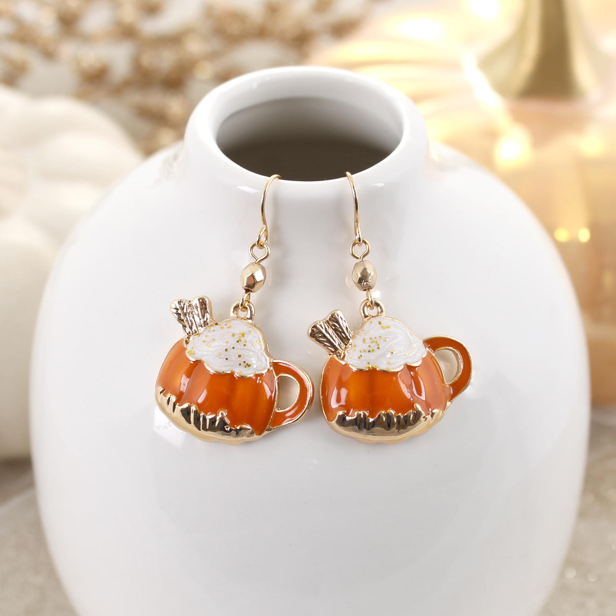 Pumpkin Spice Earrings