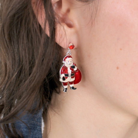 Santa Claus Earrings