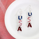 USA Dangle Earrings