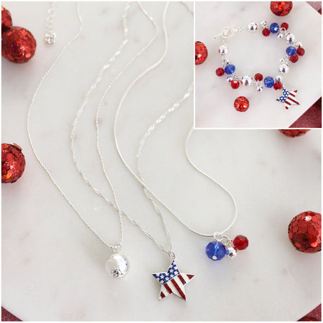 Patriotic Flag Star Trio Gift Set