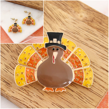 Candy Corn Turkey Gift Set