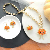 Dangle Leg Crystal Jack Pin/Pendant