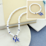 Kentucky Pearl & Crystal Logo Gift Set
