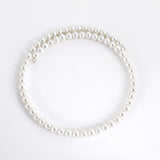 Pearl Bead Wire Wrap Neckwire