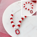 Ohio State Crystal Bead Gift Set
