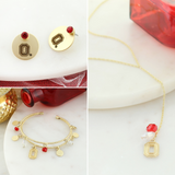 Ohio State Matte Gold Gift Set