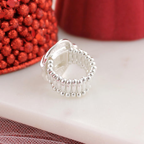 Santa Face Stretch Ring