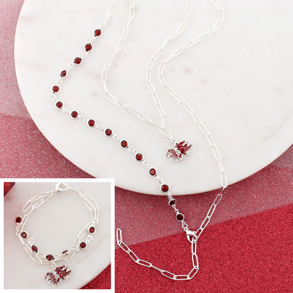 South Carolina Paperclip Chain Gift Set