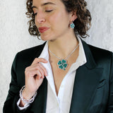 Crystal Shamrock St. Patrick’s Day Pin/Pendant