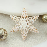 Gold Rustic Snowflake Gift Set