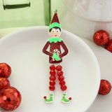 Dangle Leg Christmas Elf Gift Set