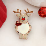 Enamel Reindeer Christmas Gift Set