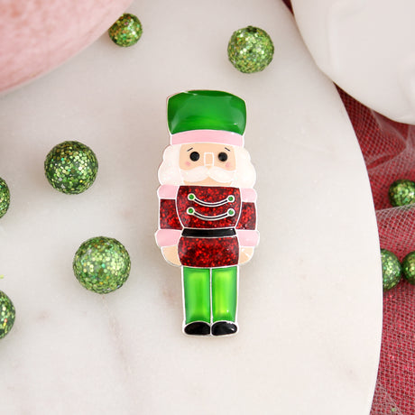 Cotton Candy Nutcracker Pin/Pendant