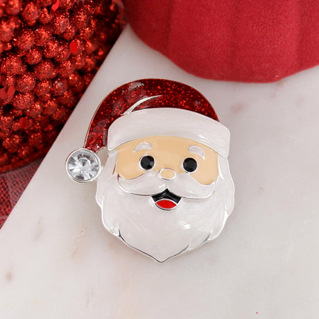 Santa Face Pin/Pendant