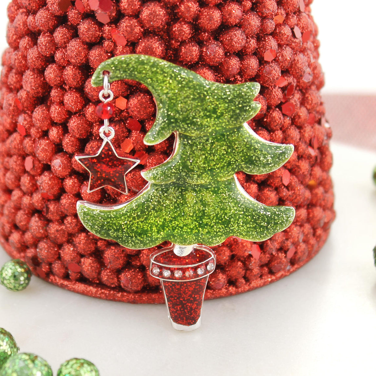 Funky Tree Pin/Pendant