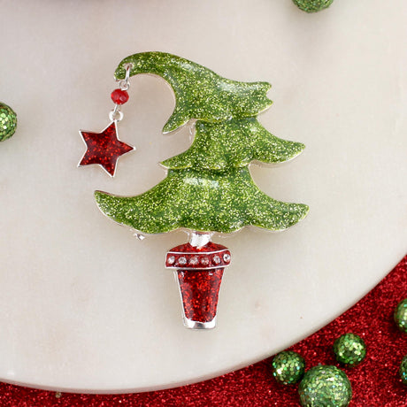 Funky Tree Pin/Pendant