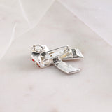 Crystal US Flag Ribbon Pin/Pendant