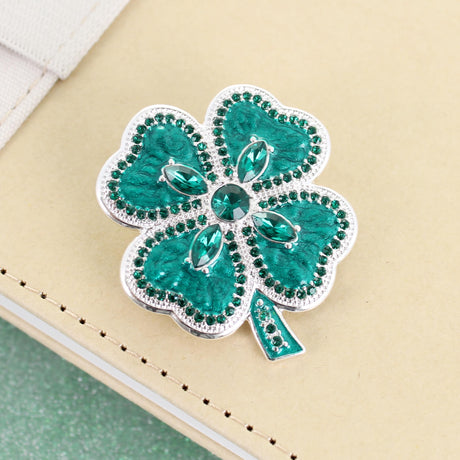 Crystal Shamrock St. Patrick’s Day Pin/Pendant