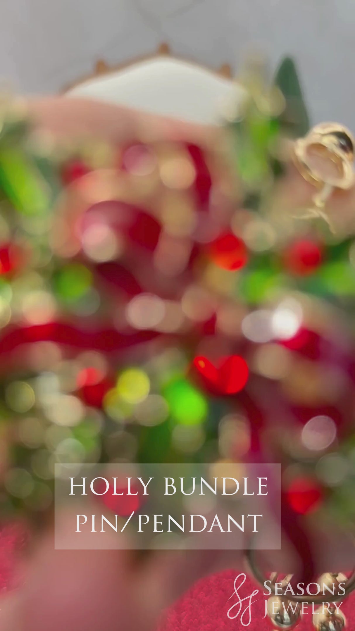 Holly Bundle Pin/Pendant