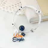 Auburn Slogan Bracelet