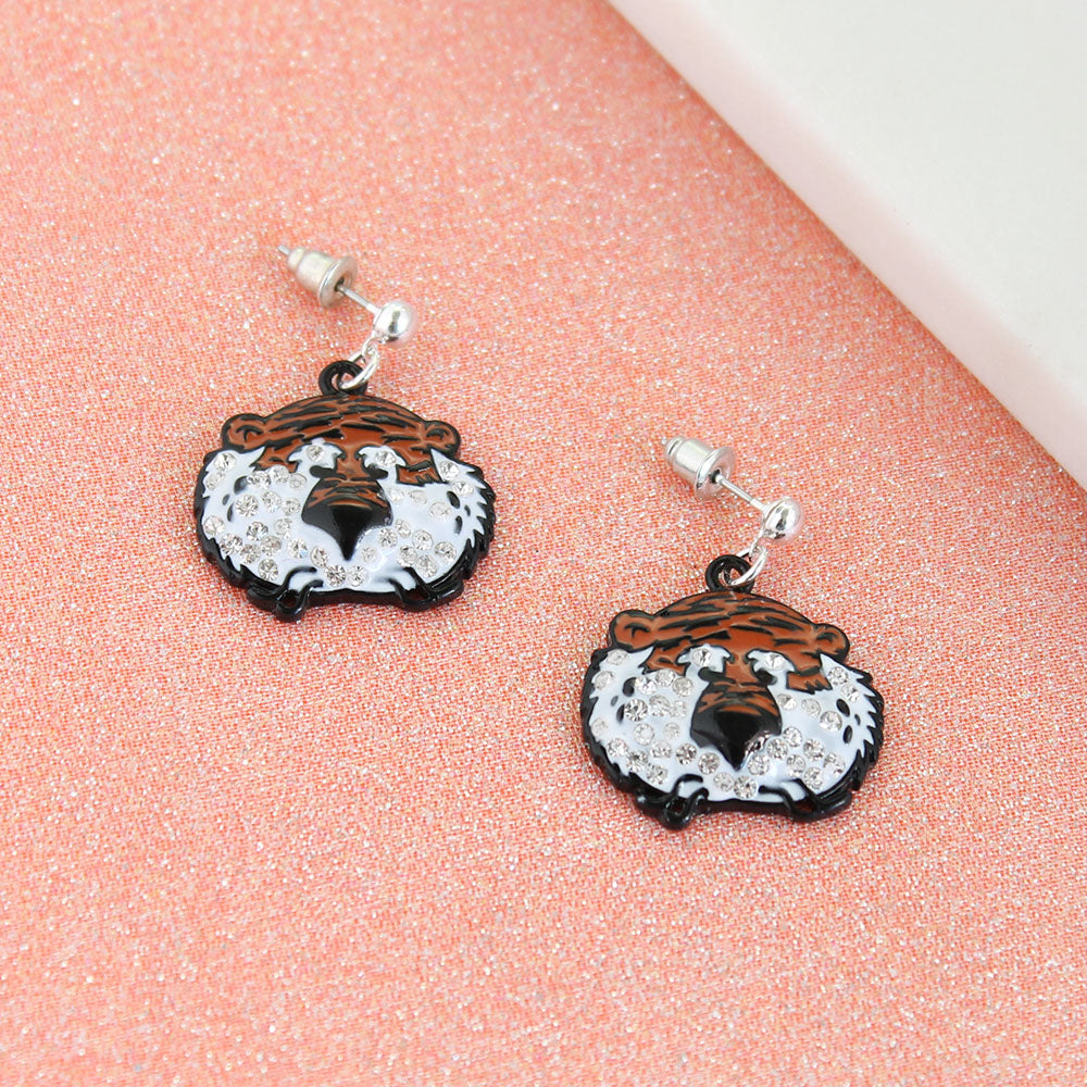 Auburn Aubie Earrings