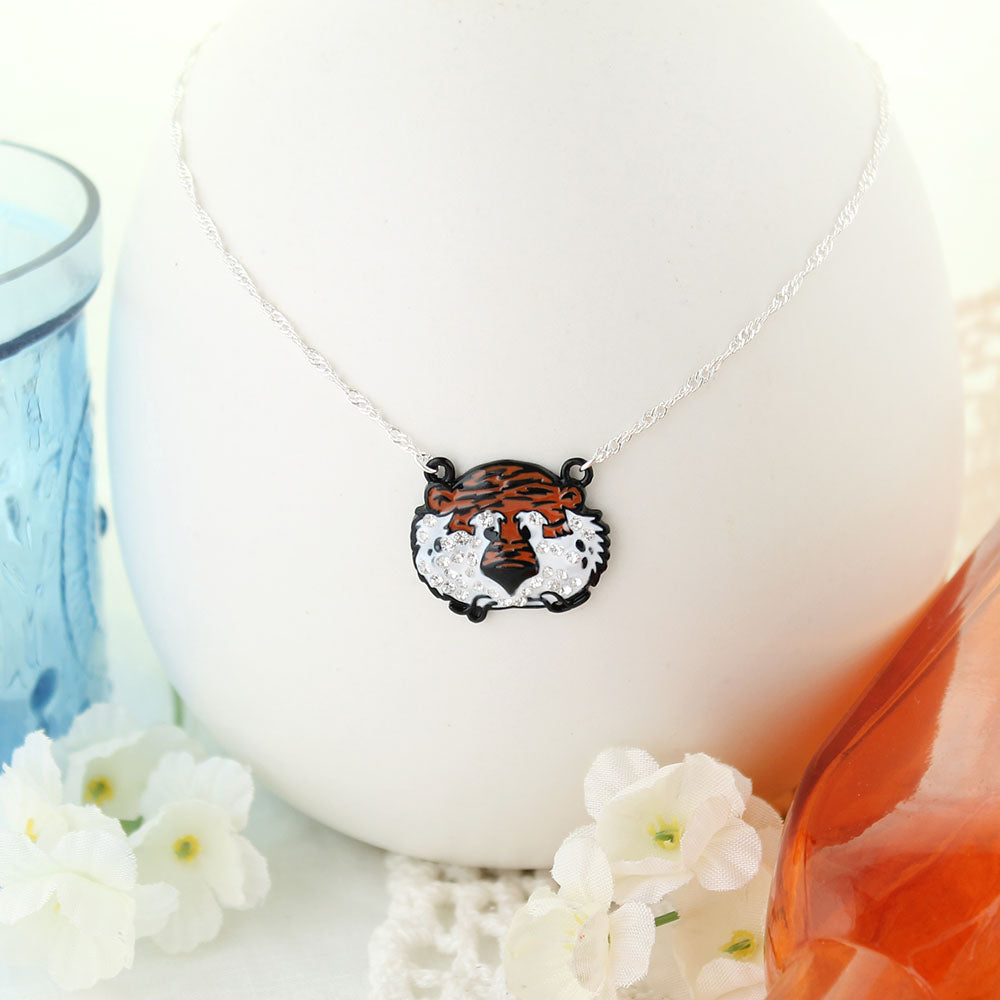 Auburn Aubie Necklace