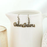 Florida Vintage Style Logo Earrings