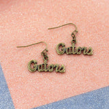 Florida Vintage Style Logo Earrings