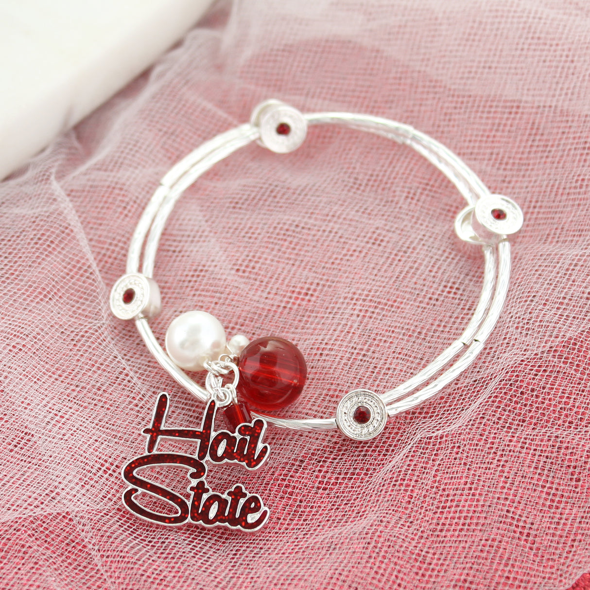 Mississippi State Slogan Bracelet