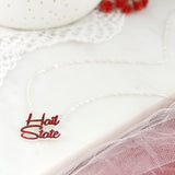Mississippi State Slogan Necklace