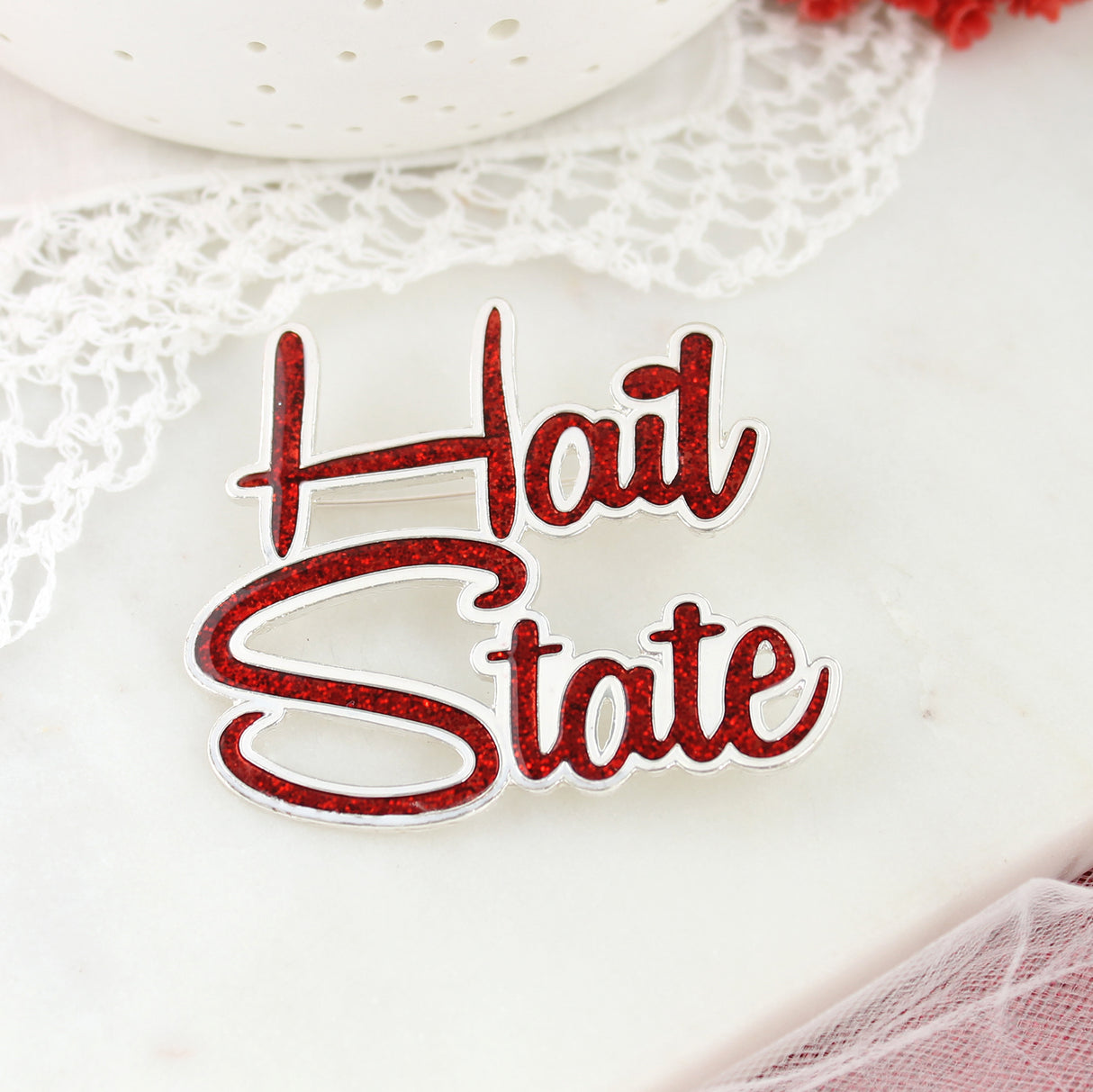 Mississippi State Slogan Pin