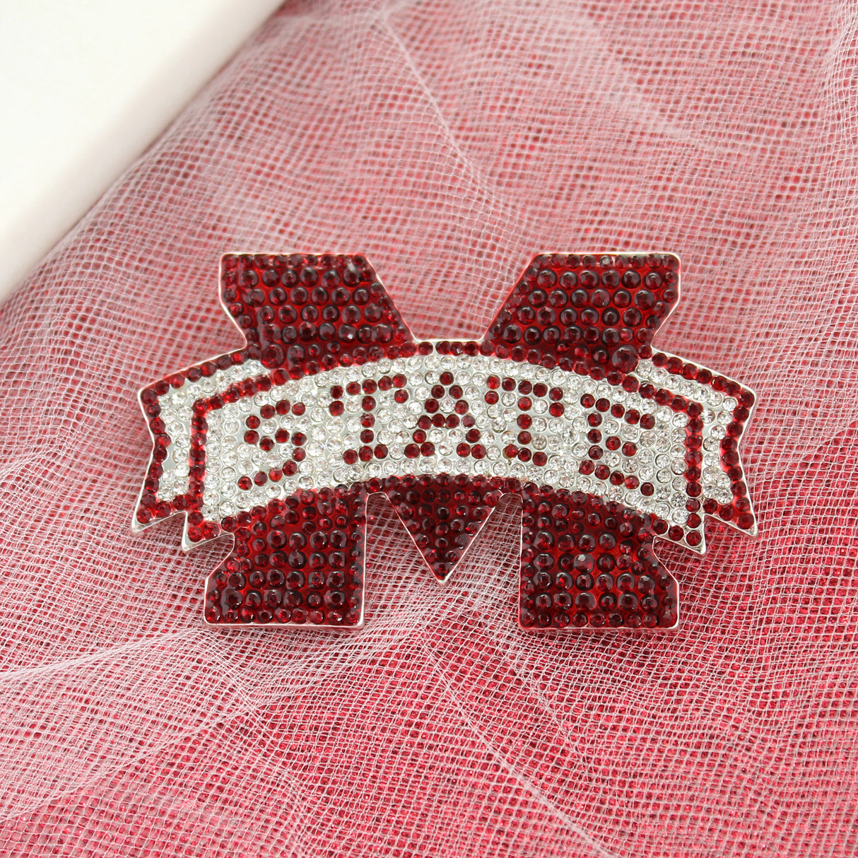 Mississippi State Crystal Logo Pin