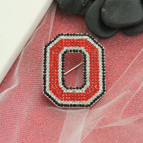 Ohio State Crystal Logo Pin